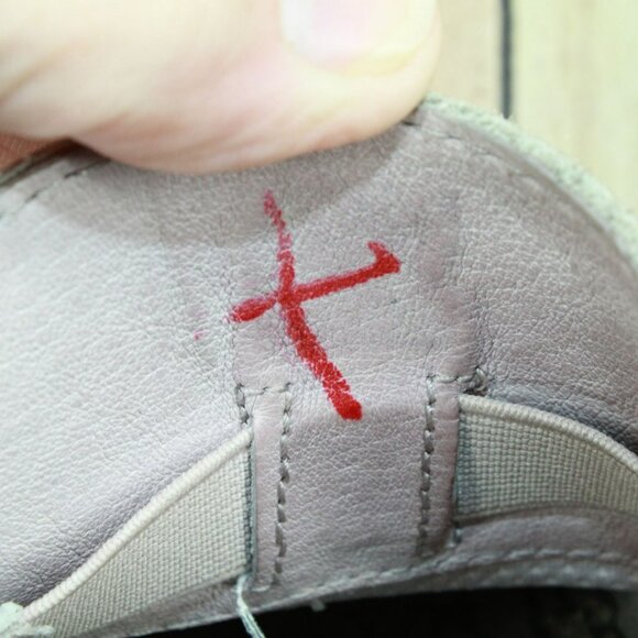 LL Bean Eco Bay Cream Leather Slip On Casual Comfort Sneaker Shoes Size 7.5 M - Picture 9 of 10